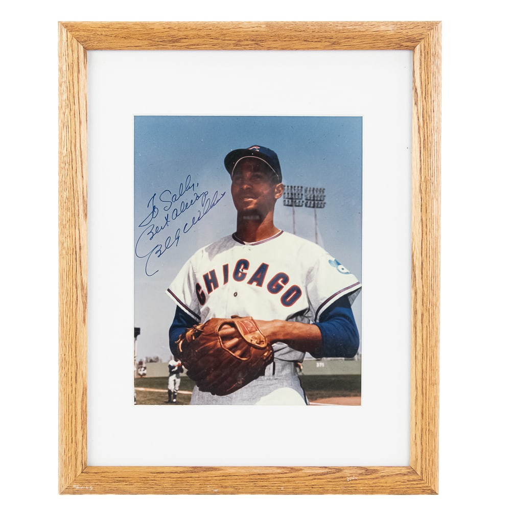 Billy Williams AUTOGRAPHED Framed Photo (1 of 6)