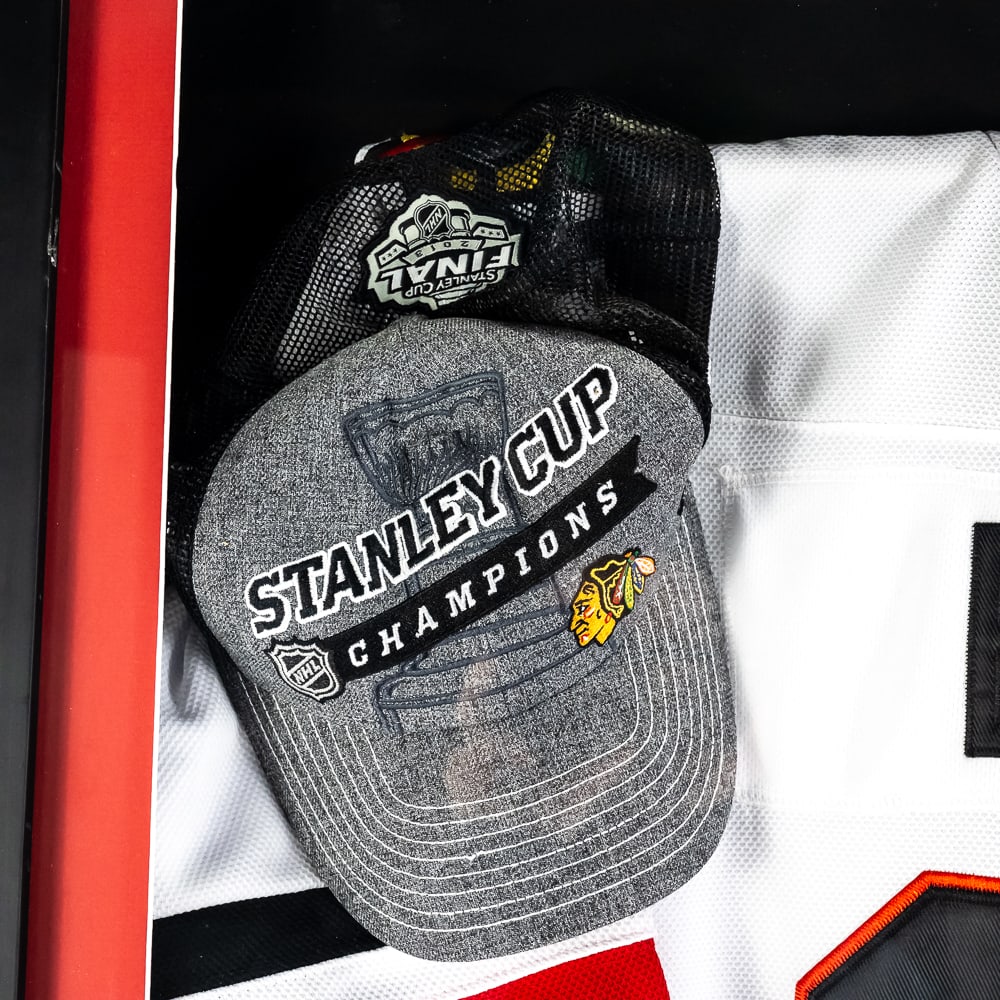 Brian Bickell Autographed Jersey Framed Shadow Box - 3