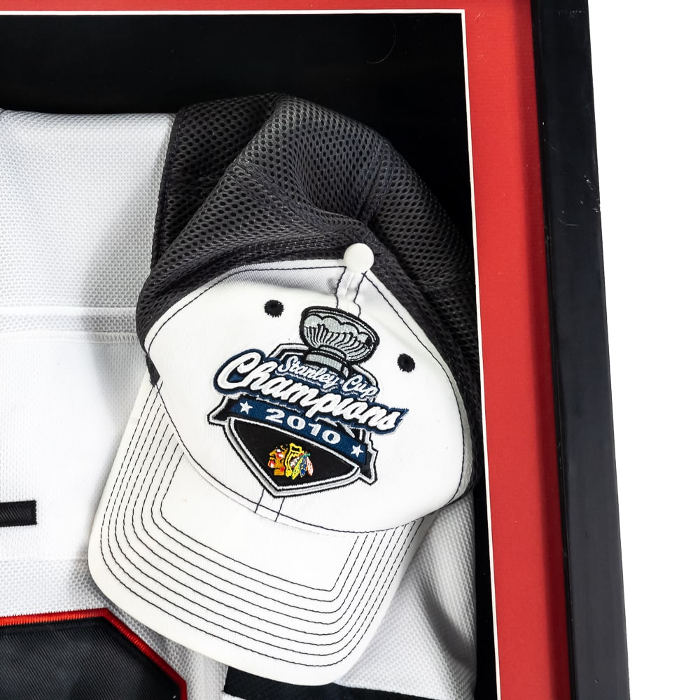 Brian Bickell Autographed Jersey Framed Shadow Box - 4