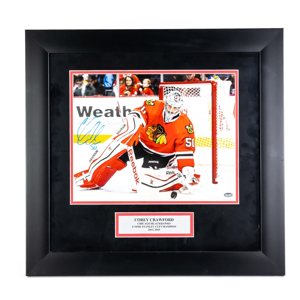 Framed Cory Crawford Autographed Photo w COA (1 of 7)