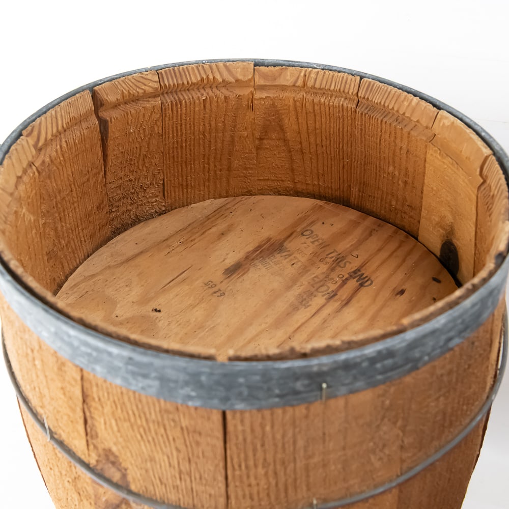 (3) Vintage Nail Kegs - 5