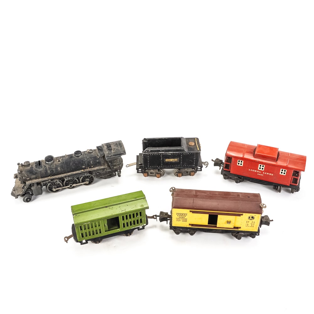 Pre War Lionel #1666 Locomotive & #262 Tender &++ (1 of 13)