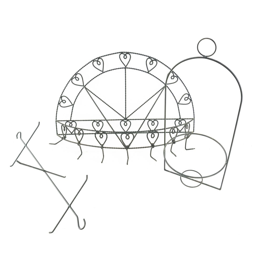 (3) Decorative Metal/Wrought Iron Plant Holders (1 of 6)