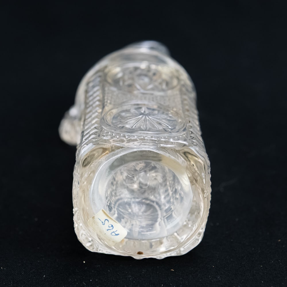 (6) Assorted Pattern Glass & Gilt Rim Tableware - 18