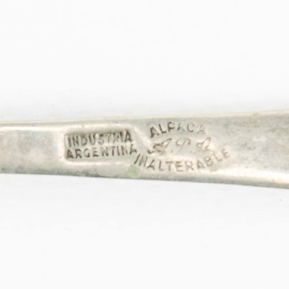 Argentina "Alpaca Inalterable" Flatware Service - 5