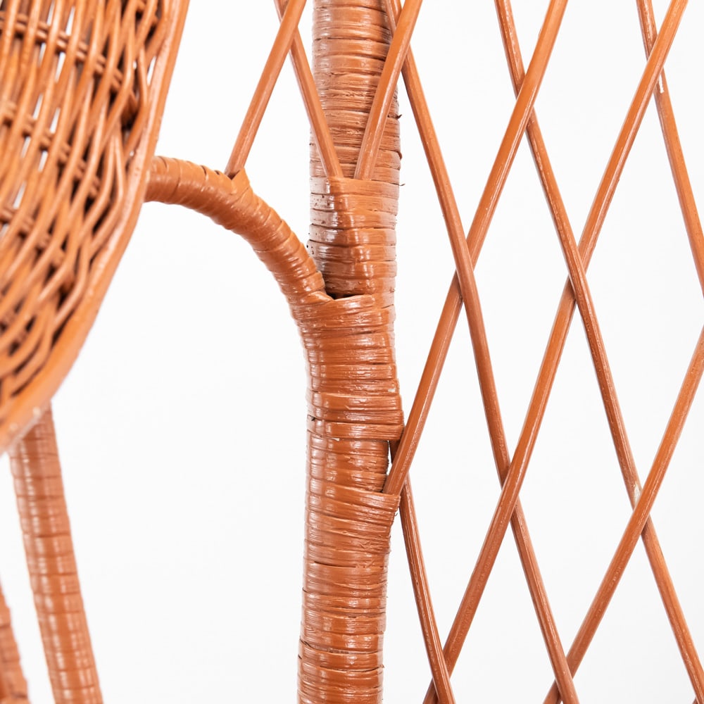 Contemporary Wicker Rocker - 2
