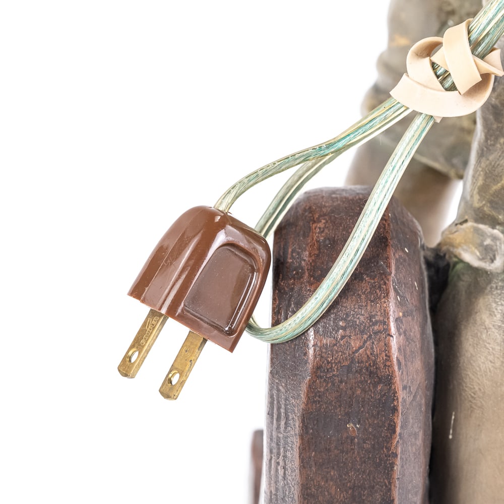 Antique Lamp Base - 10