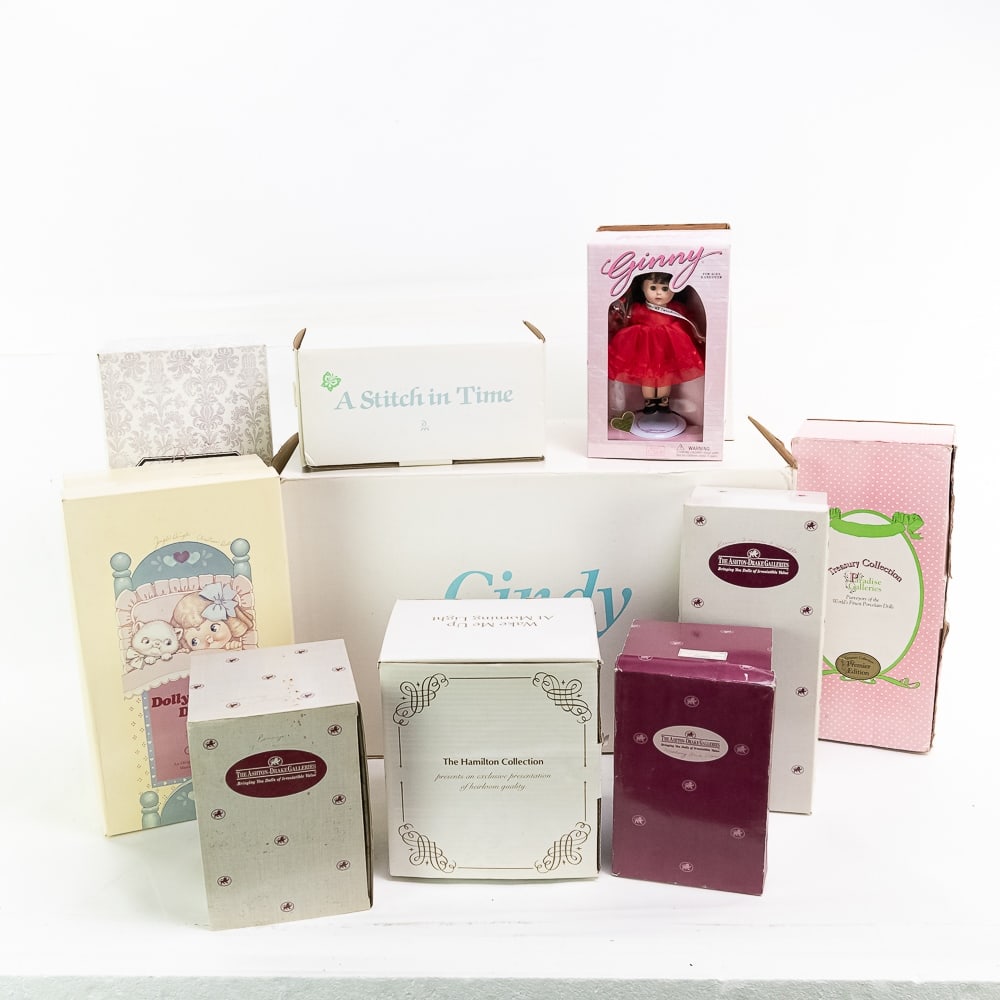 (10) Assorted Collector Dolls w Original Boxes (1 of 6)