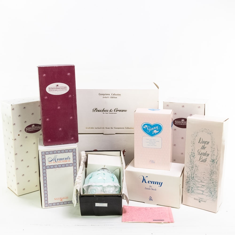 (10) Assorted Collector Dolls w Original Boxes (1 of 7)