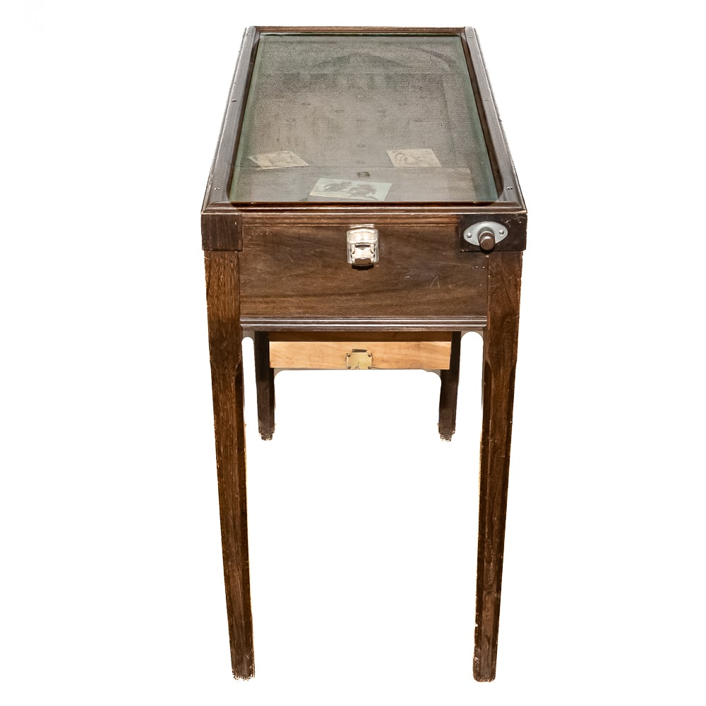 Early One Cent Wood Rail Arcade Pinball Machine (1 of 9)