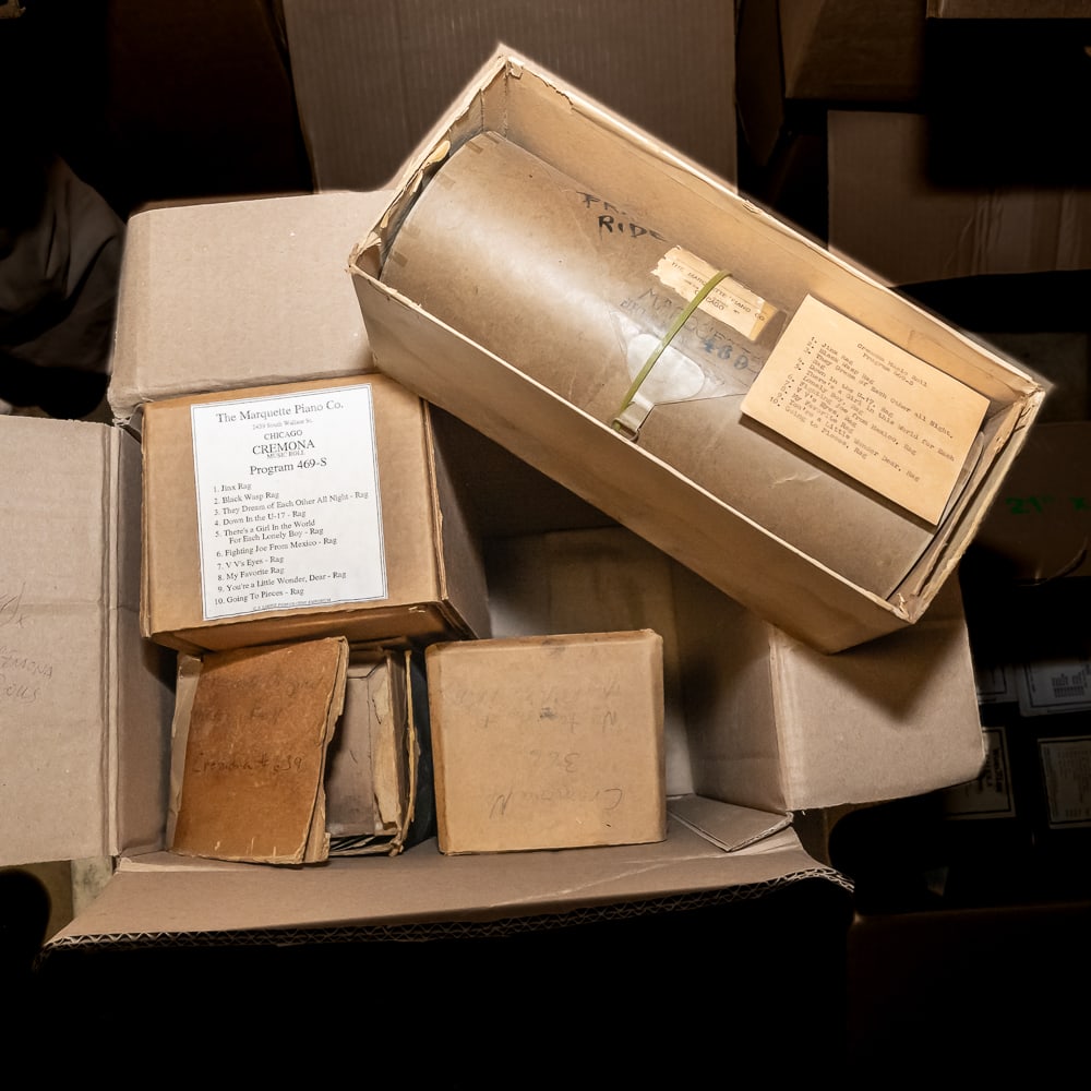 4 Cremona Music Rolls: In good playing condition. See photos