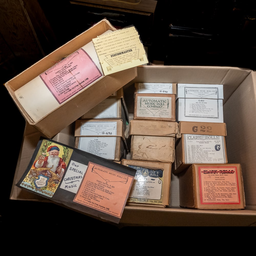 10 Style G Music Rolls: In good playing condition. See photos