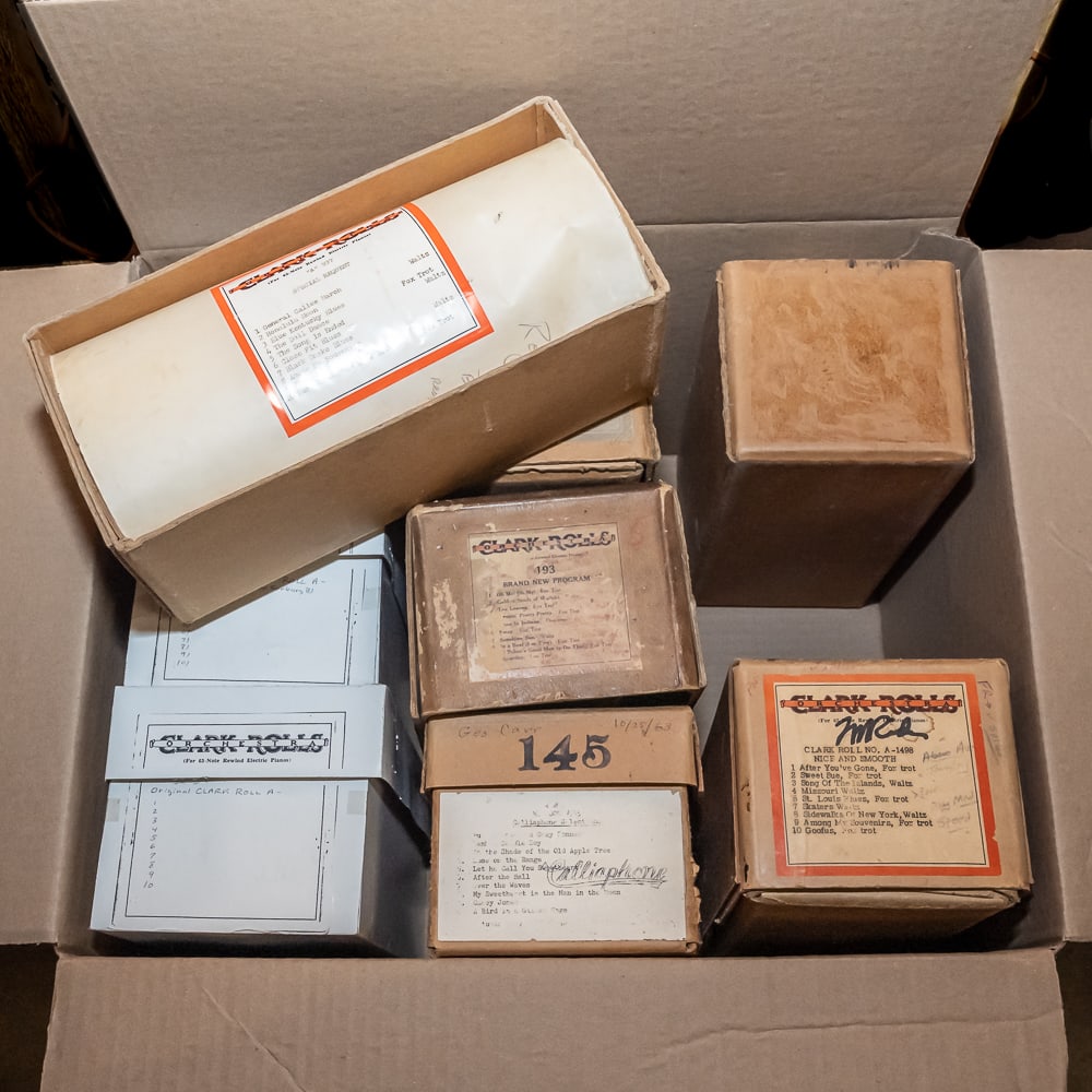 9 Style "A" Music Rolls: In good playing condition. See photos