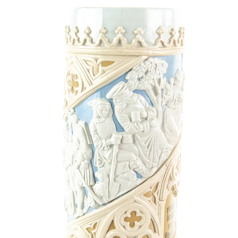 Pair Mettlach Pokals - 6