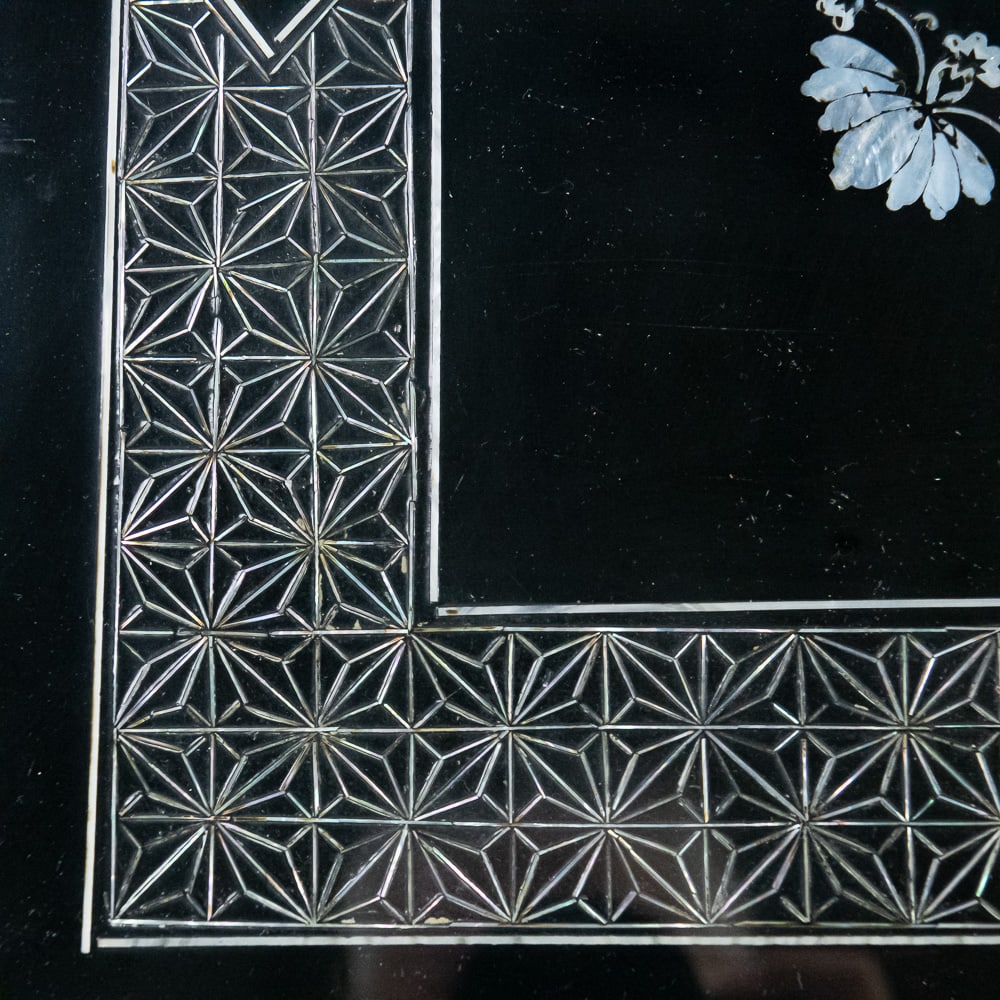 Mid 20th Cent Asian Lacquered Table - 4