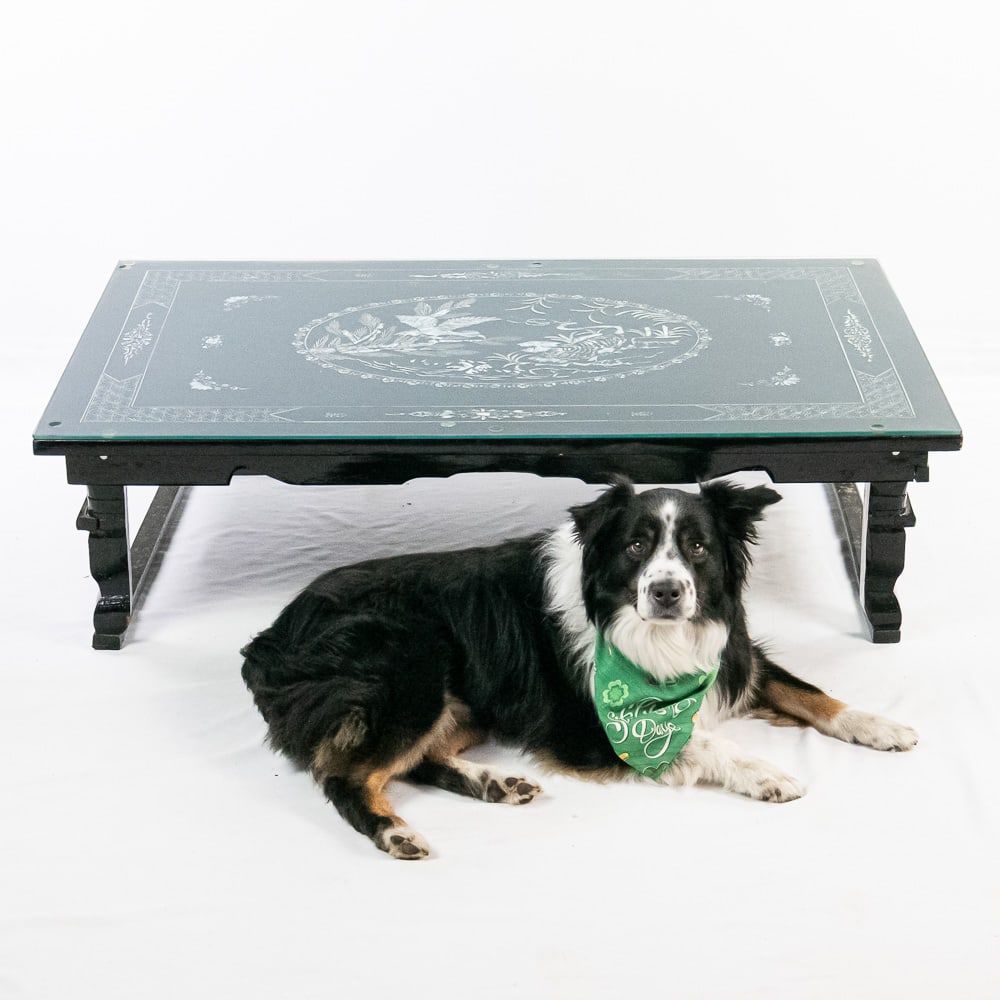 Mid 20th Cent Asian Lacquered Table - 6