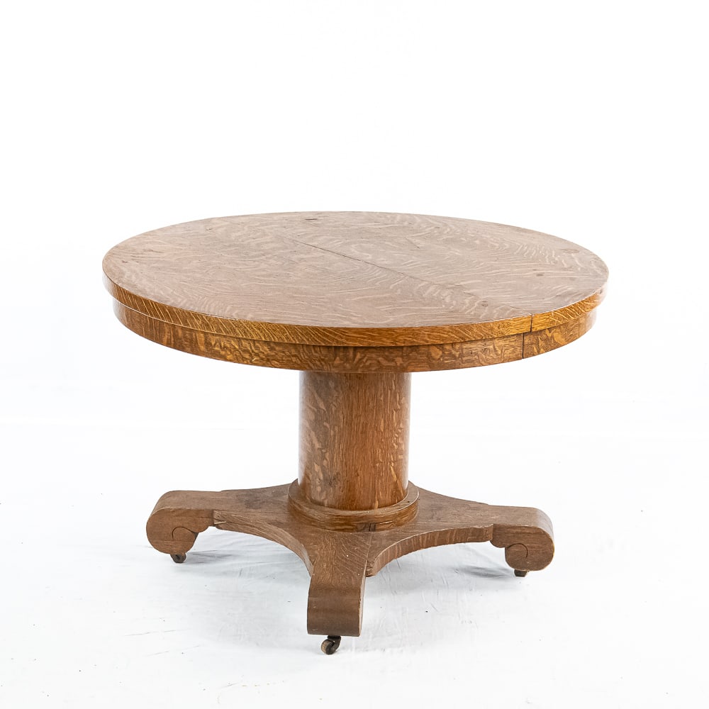 Round Oak Table (1 of 6)