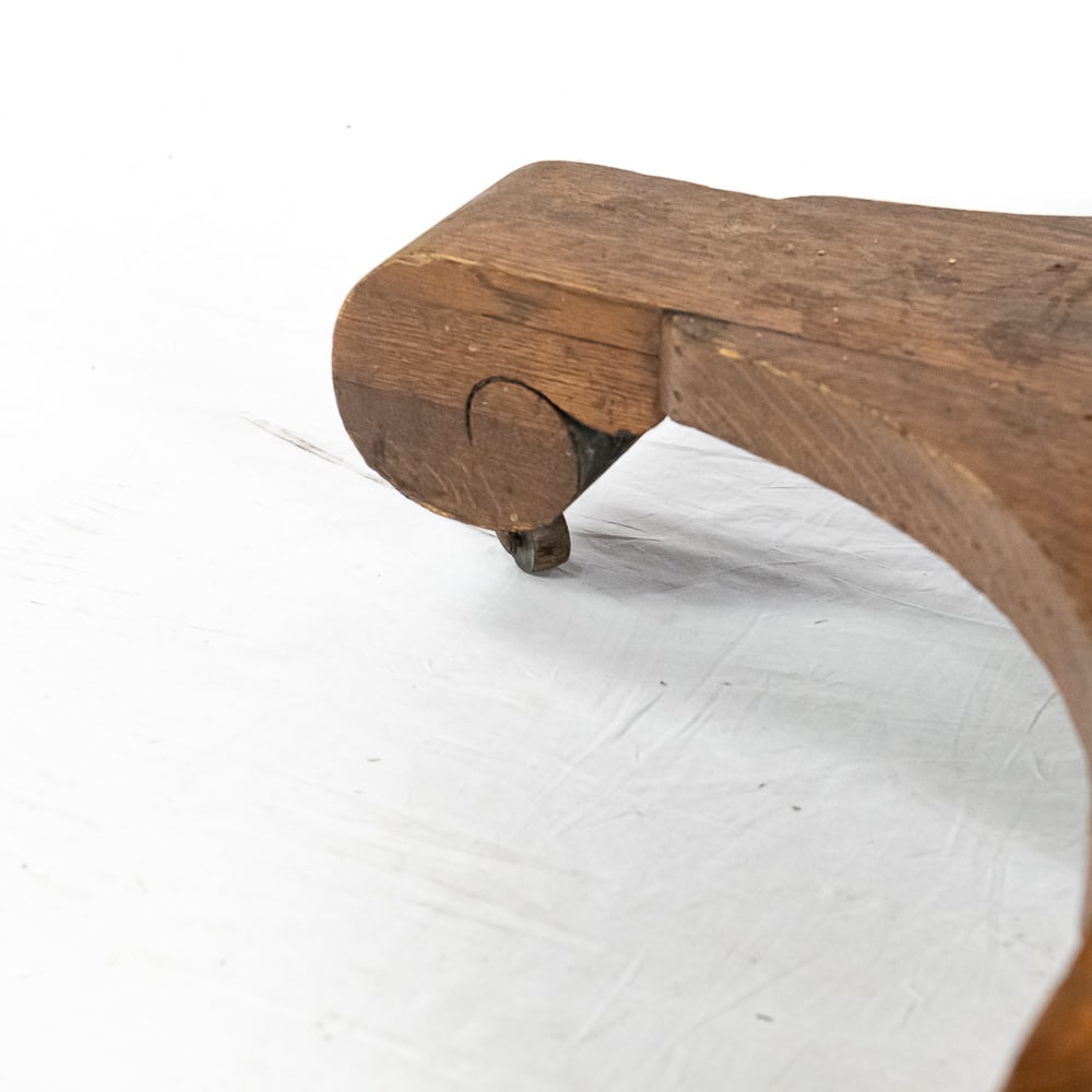 Round Oak Table - 5