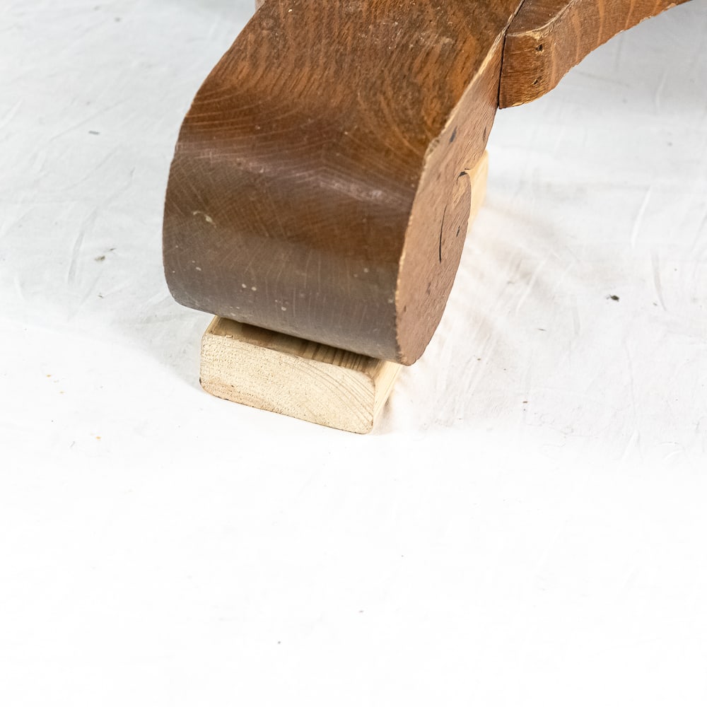Round Oak Table - 6