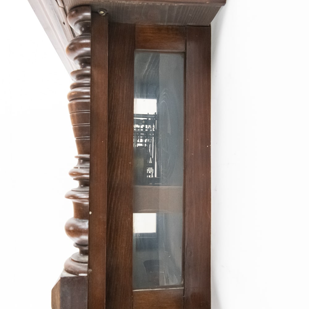 Antique Walnut Junghans Wall Clock - 12