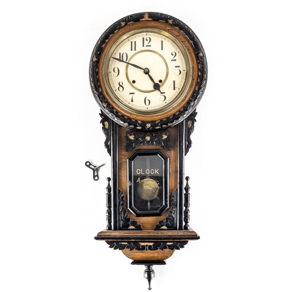 Vintage E.N. Welch Regulator Wall Clock (1 of 17)