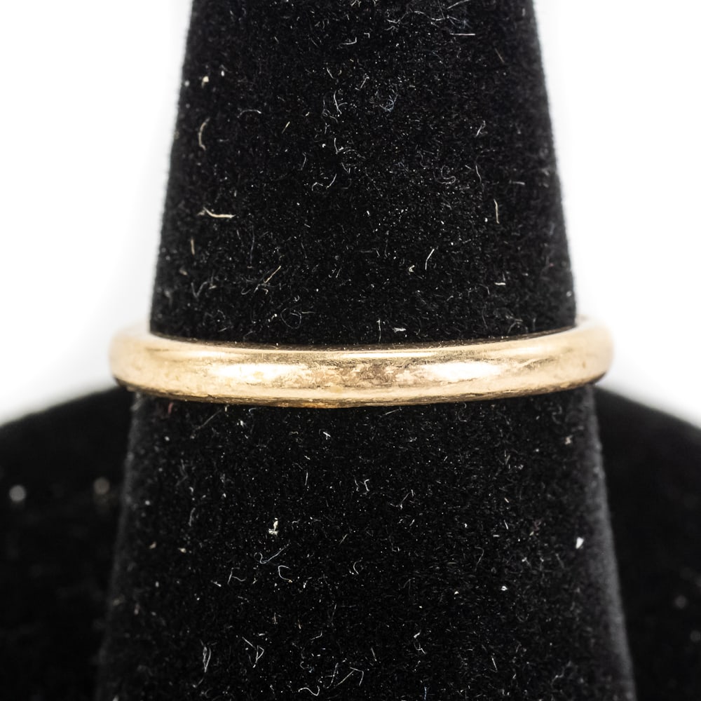 Vintage 14k Yellow Gold Wedding Band Size 6.5 (1 of 7)