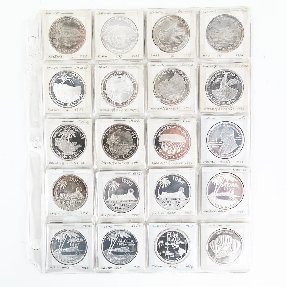 (20) Assorted 1oz .9999 Fine Silver Proof Rounds (1 of 14)