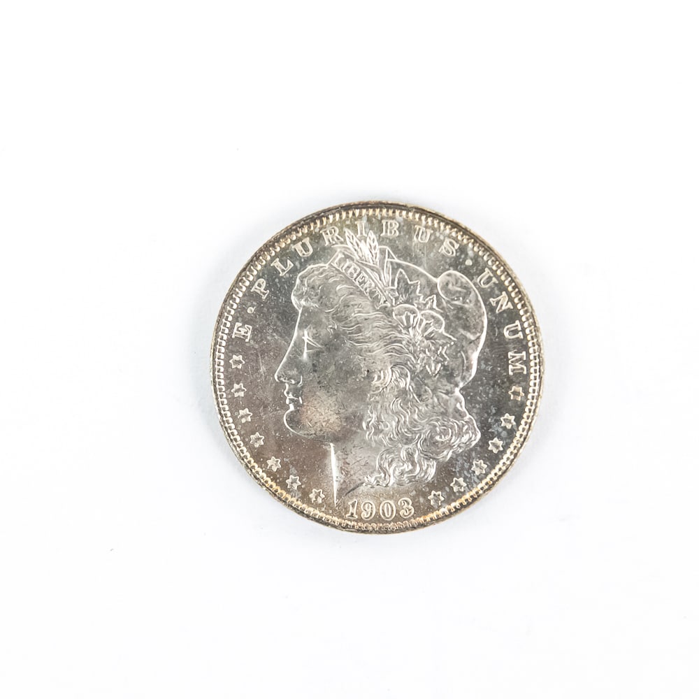 Lustrous 1903-O KEY DATE Morgan Silver Dollar MS (1 of 6)