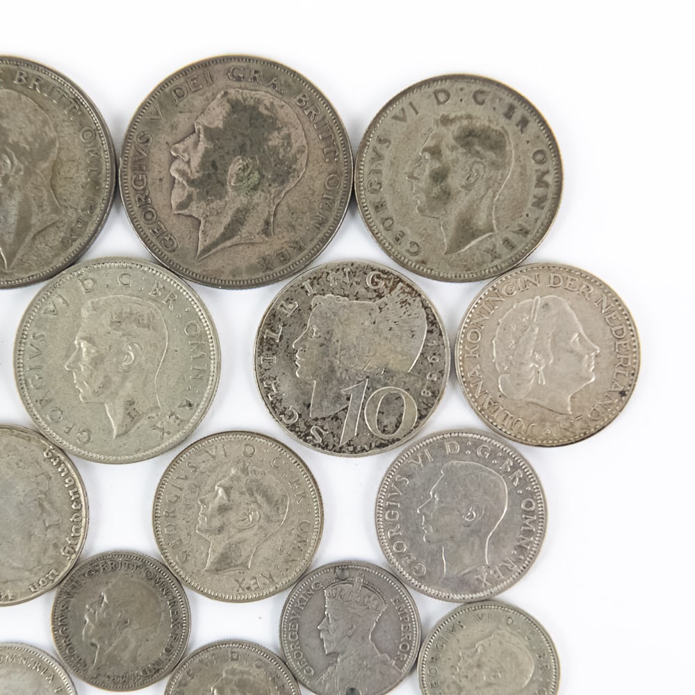 Foreign Silver Coin Assortment - 4