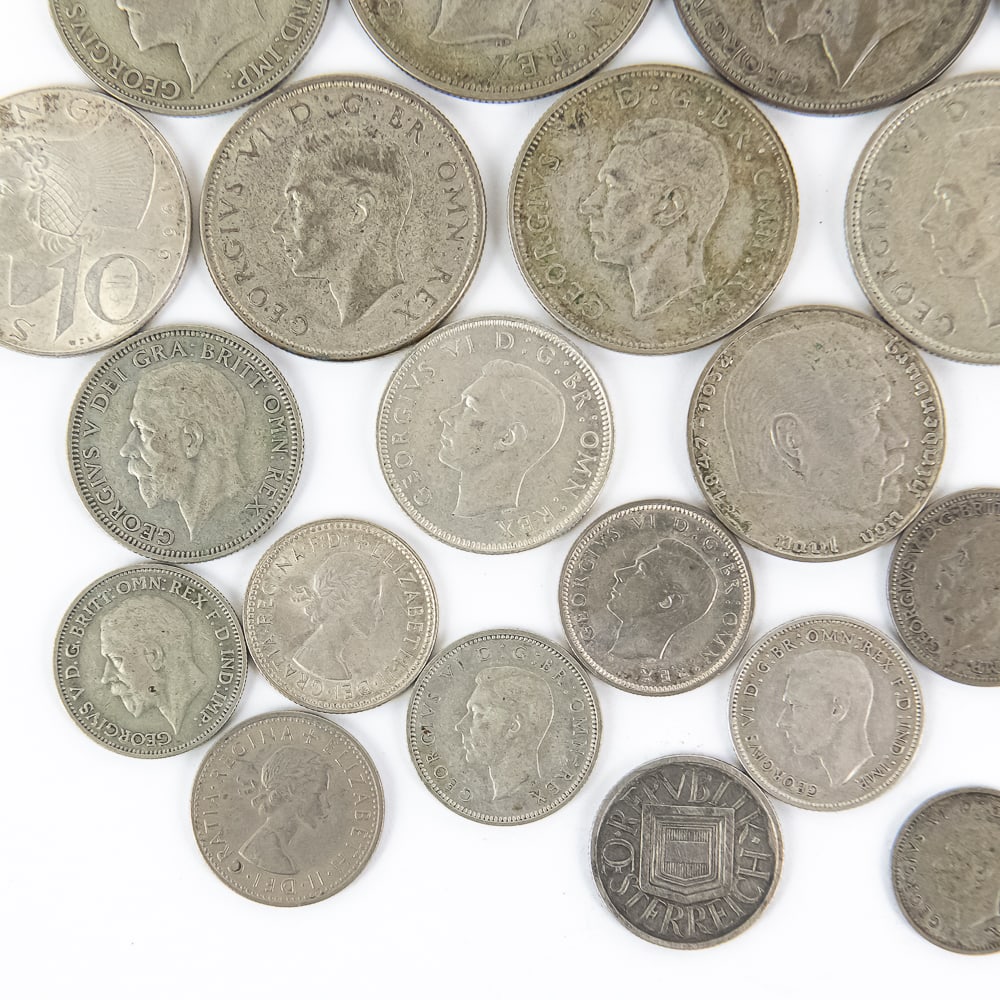 Foreign Silver Coin Assortment - 5