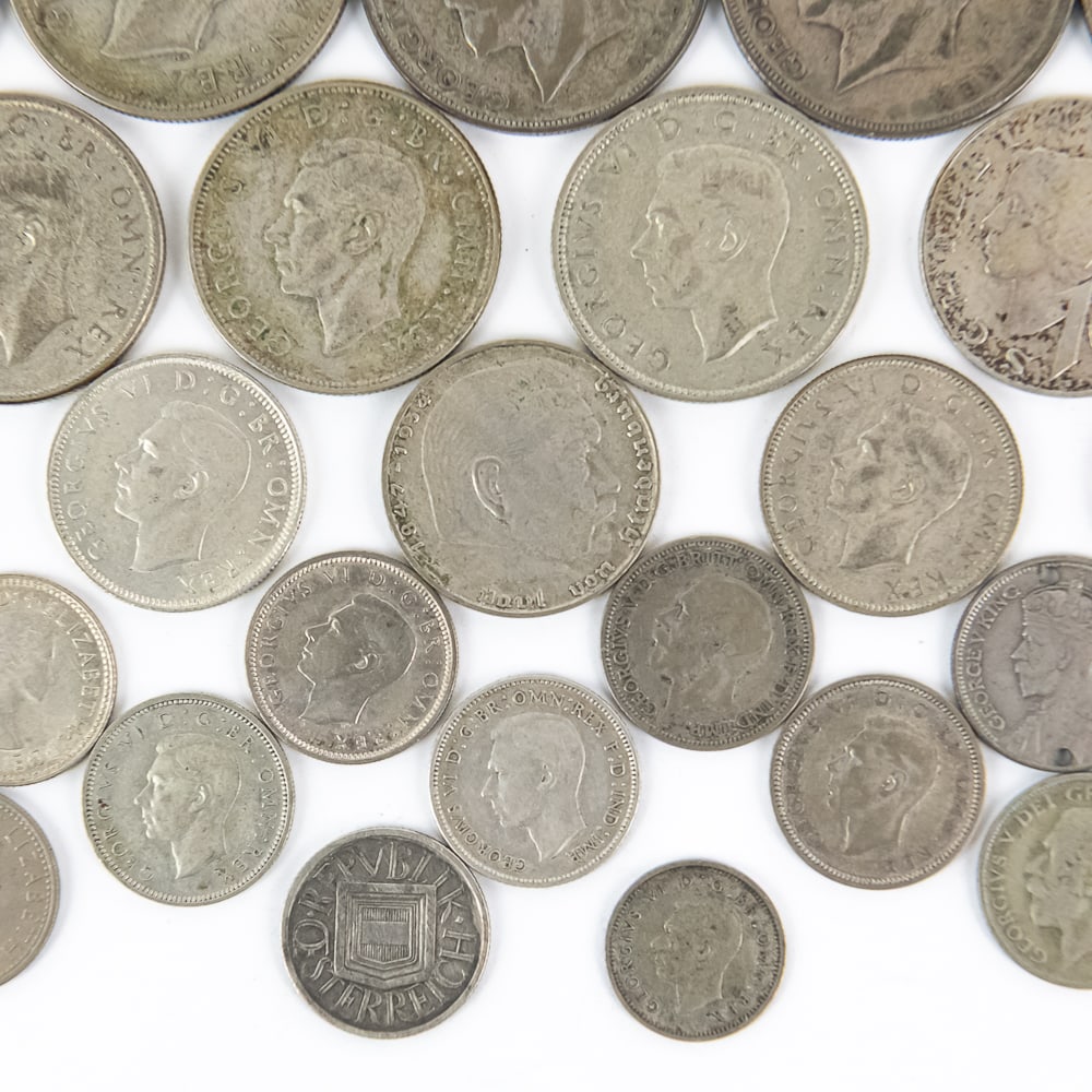 Foreign Silver Coin Assortment - 6
