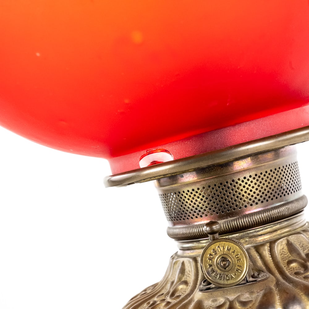 Electrified Victorian "Gone With The Wind" Lamp - 10