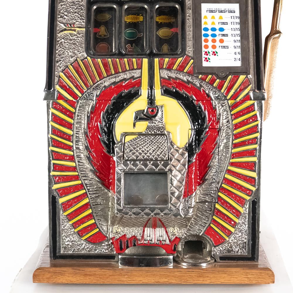 Mills 25 Cent War Eagle Slot Machine - 7