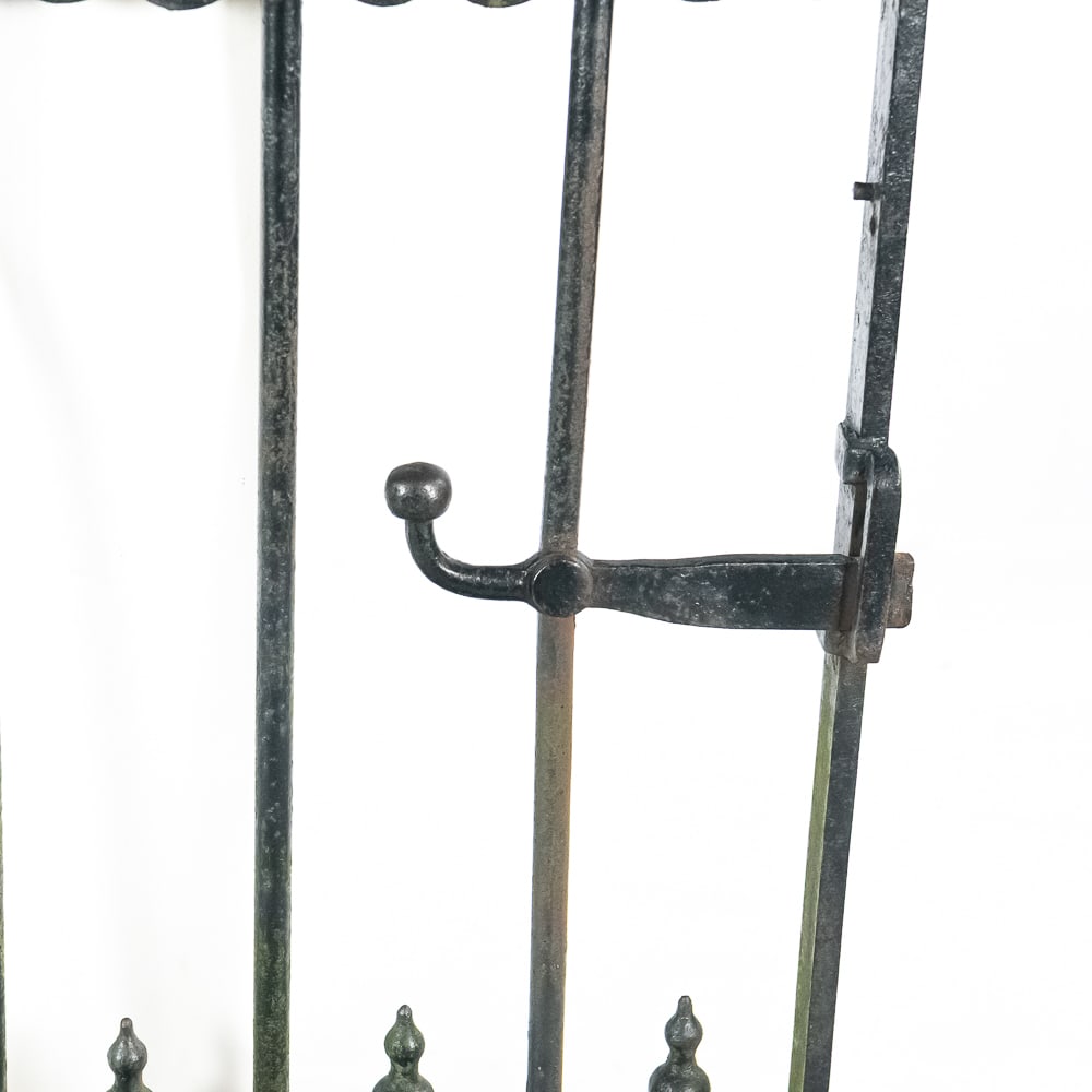 Black Wrought Iron Gate - 2