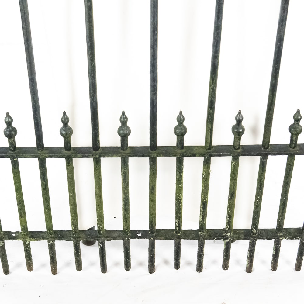 Black Wrought Iron Gate - 5