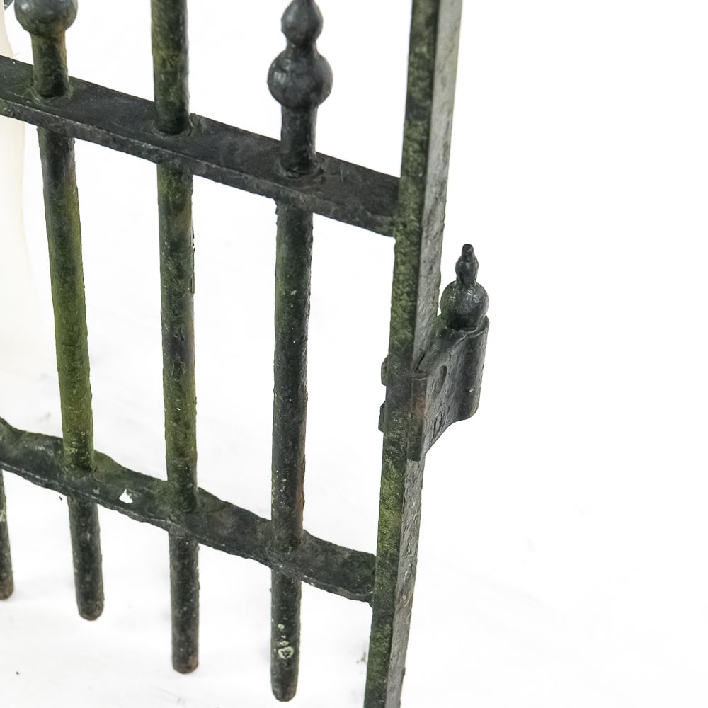 Black Wrought Iron Gate - 7