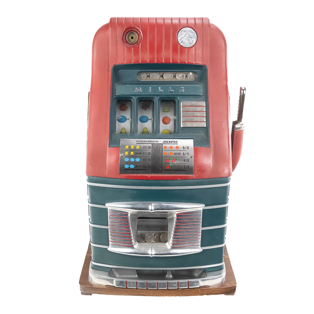 Mills 25c High Top Slot Machine (1 of 12)