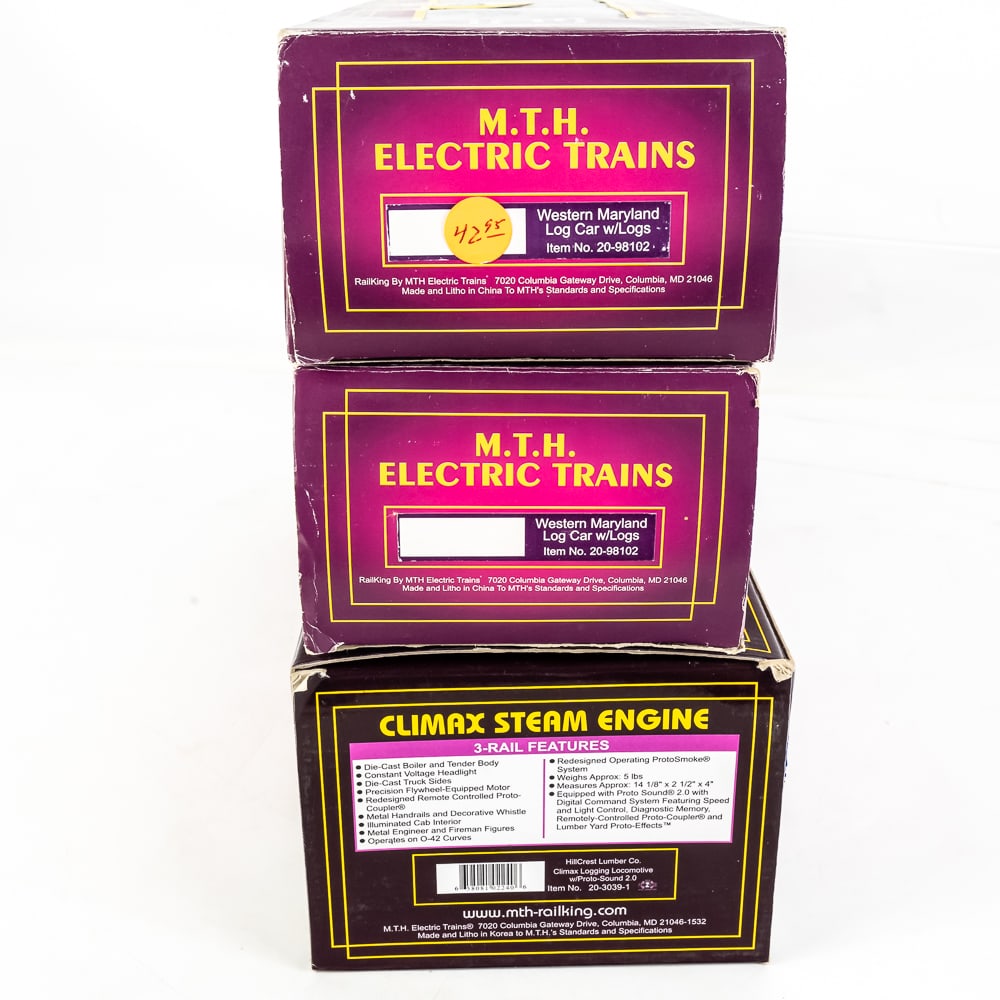MTH HillCrest Lumber Co. Logging Steam Engine - 5