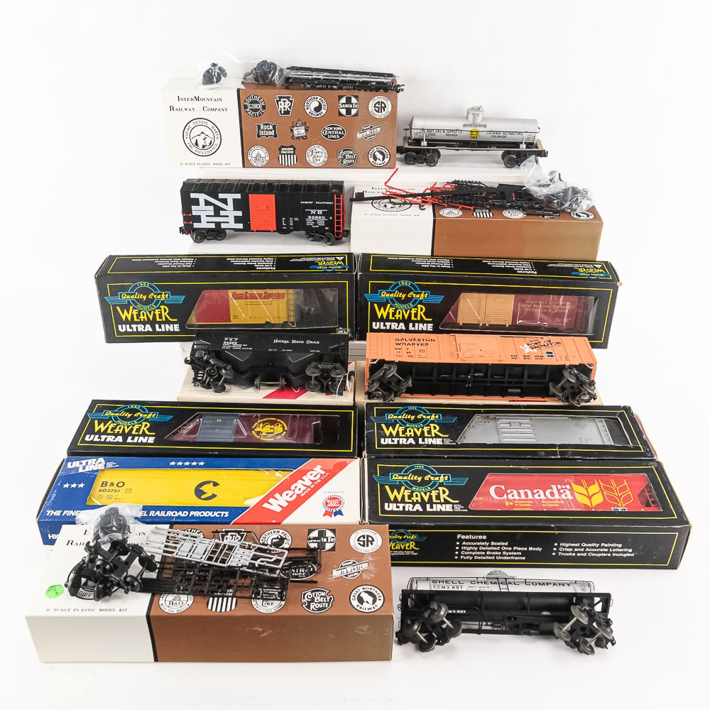 (11) InterMountain & Weaver Railway Car Assortment (1 of 9)