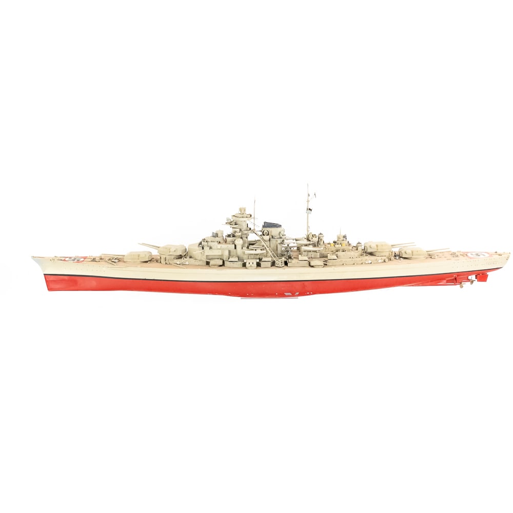 Enormous Model Battleship Pair - 9