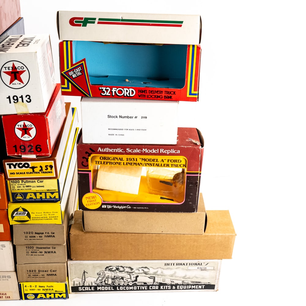 Vintage Toy EMPTY BOX Assortment - 2