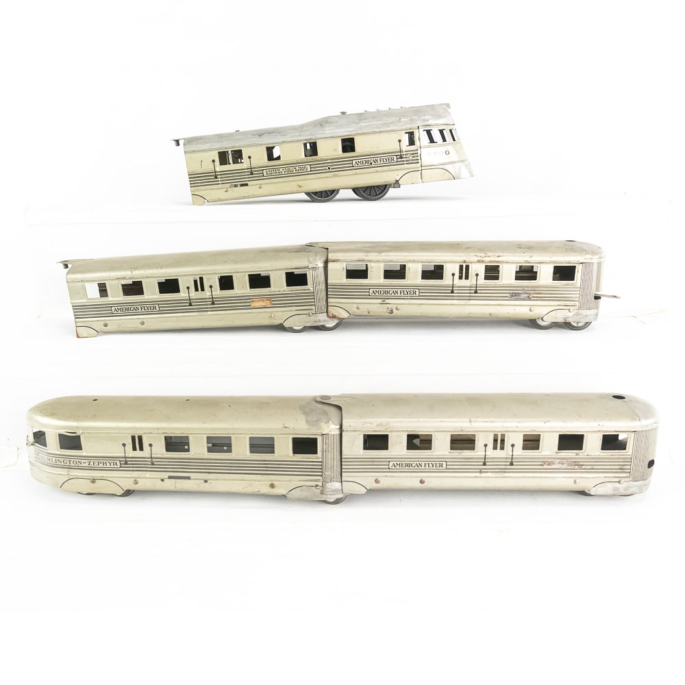 American Flyer 9900 O Gauge 170 Burlington Zephyr (1 of 11)