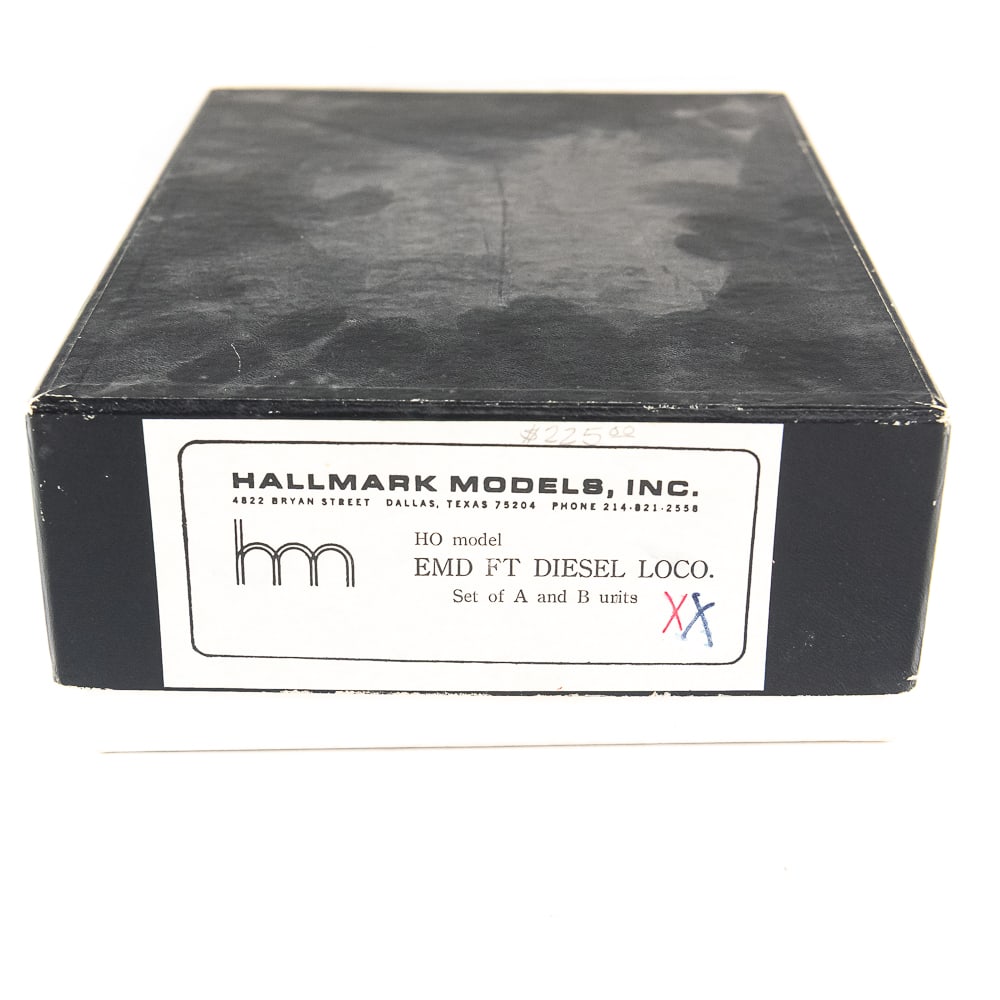 Hallmark Models EMD FT Brass Diesel Engine wTender - 14