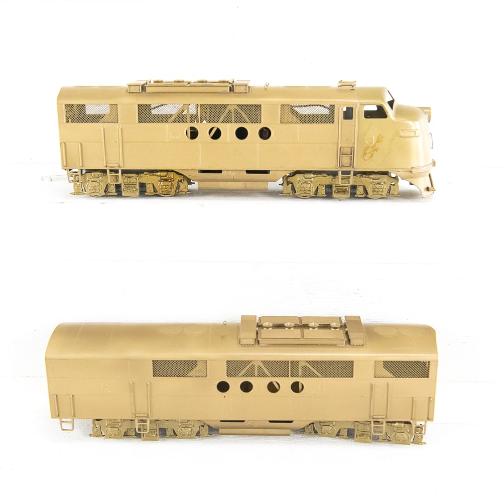 Hallmark Models EMD FT Brass Diesel Engine wTender - 6
