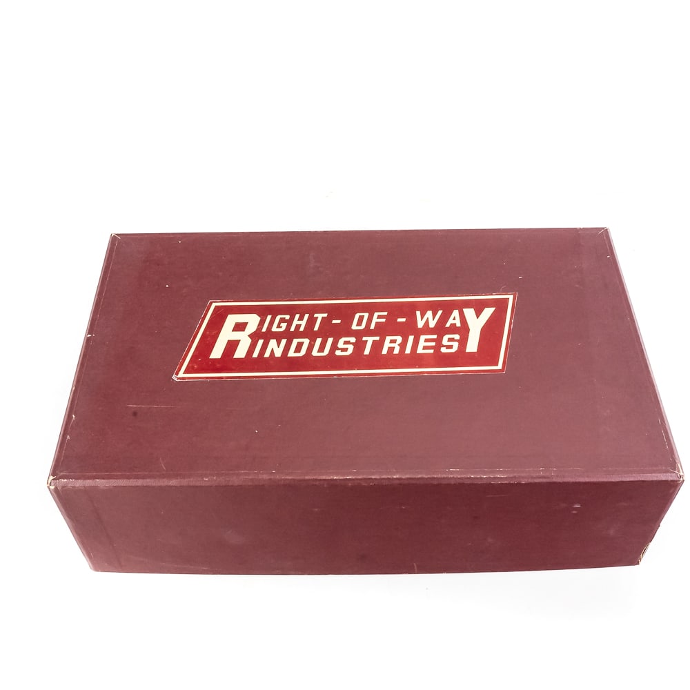 Right of Way Industries B&O Dockside Switcher 040: Right of Way Industries Baltimore & Ohio B&O Dockside brass Switcher 0-4-0 #97. Excellent overall condition with minimal cosmetic imperfections; no graphics. Presents extremely well still featured