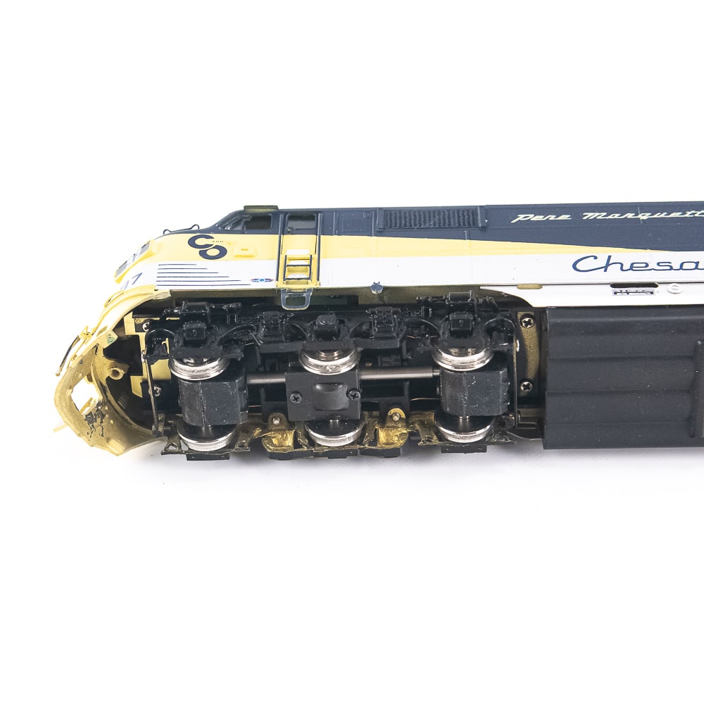 Overland C&O E7 'A' Brass Engine #97 103-108 - 11