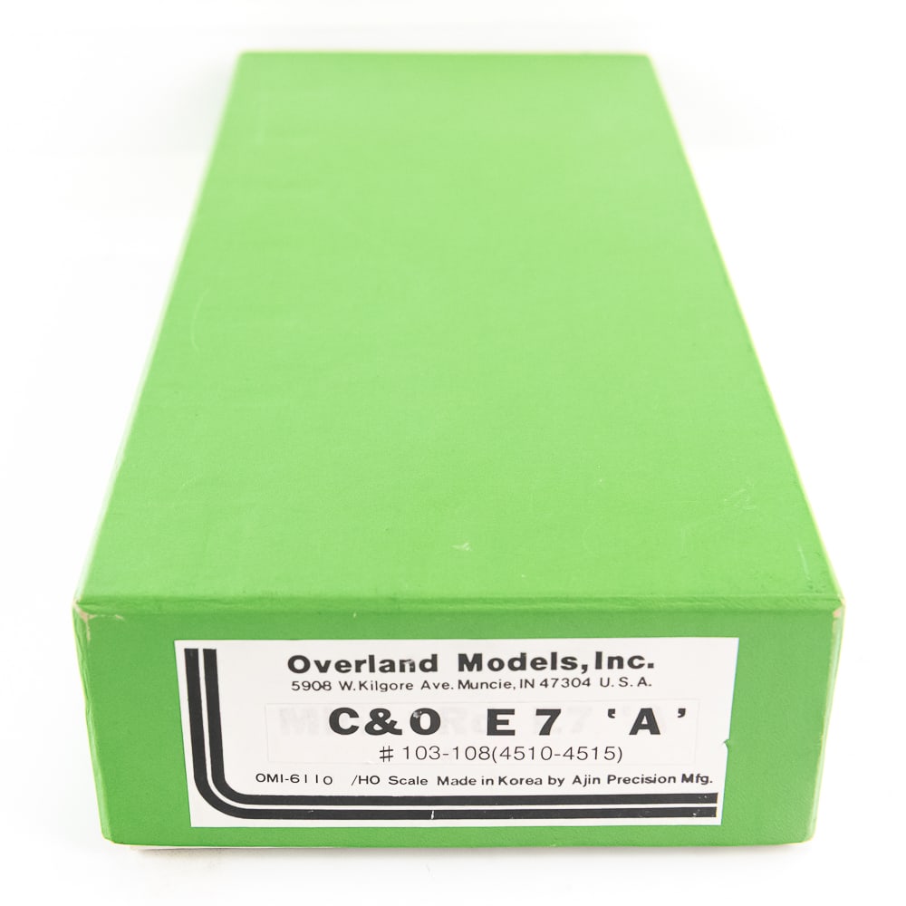 Overland C&O E7 'A' Brass Engine #97 103-108 - 12