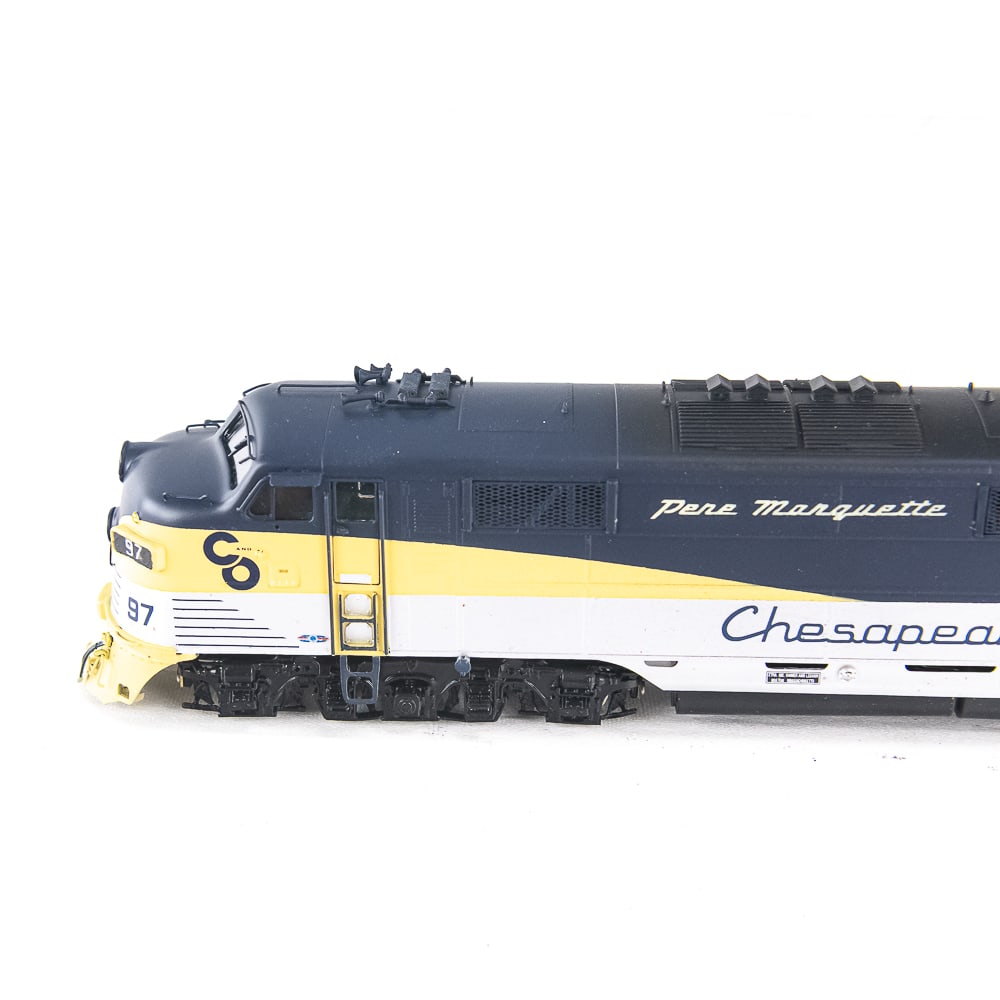Overland C&O E7 'A' Brass Engine #97 103-108 - 2