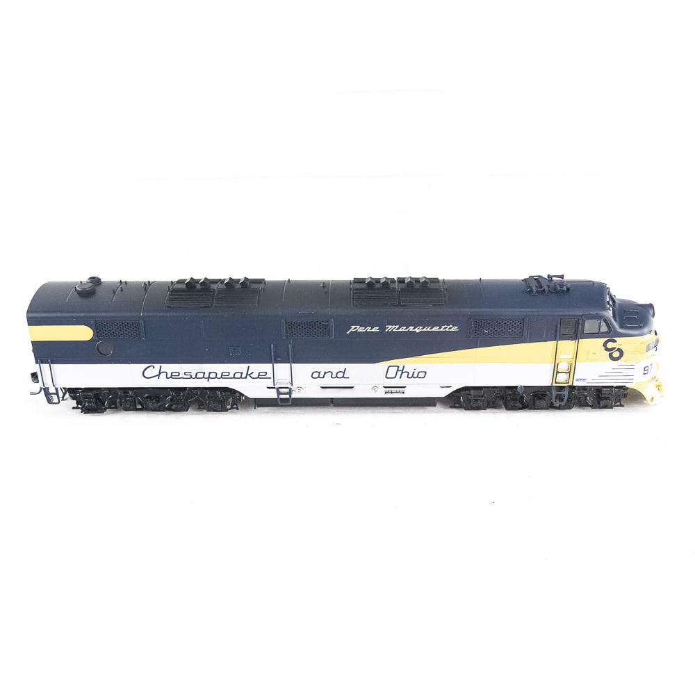Overland C&O E7 'A' Brass Engine #97 103-108 - 5