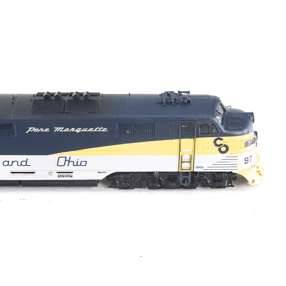 Overland C&O E7 'A' Brass Engine #97 103-108 - 6